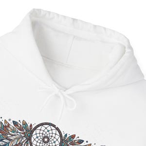Boho Dreamcatcher Feathers - Hoodie image 2
