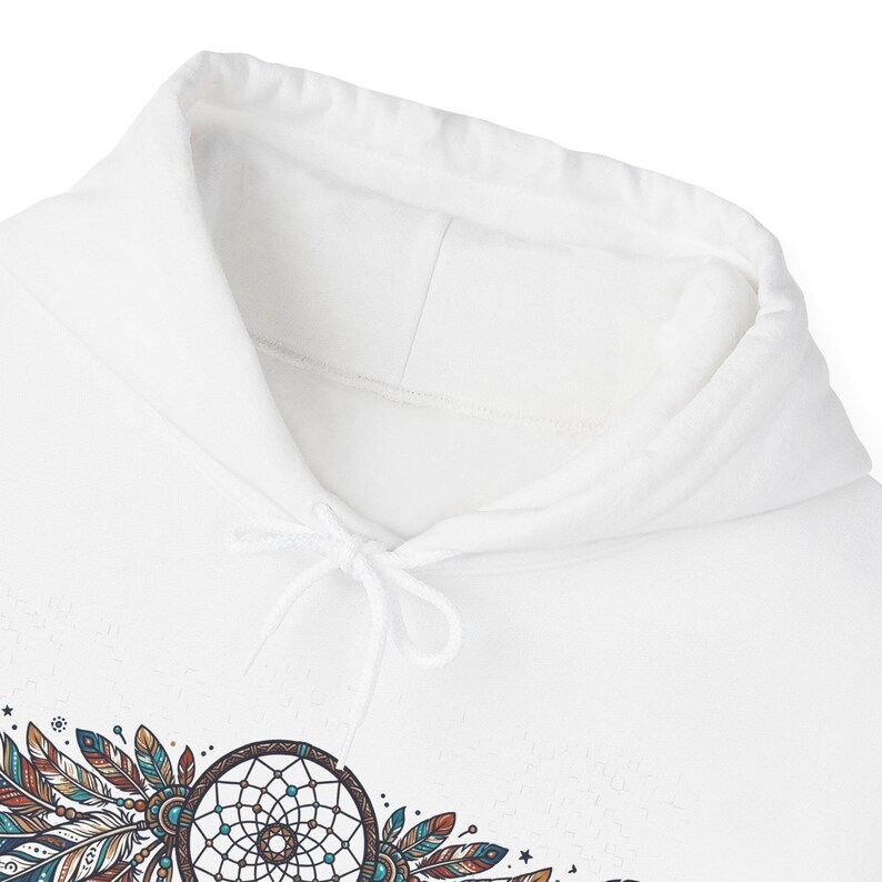 Boho Dreamcatcher Feathers - Hoodie image 2