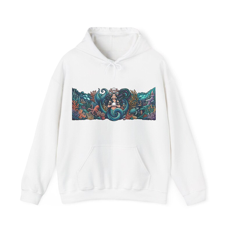 Mermaid Ocean Fantasy - Hoodie image 1