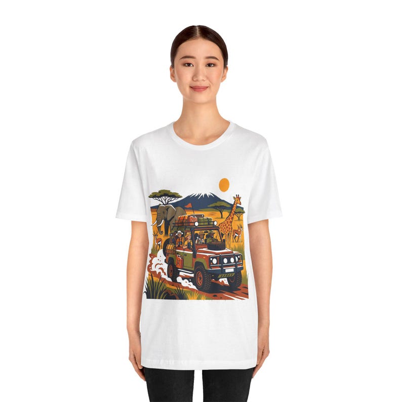 Safari Jeep African Adventure - Tshirt imagem 5