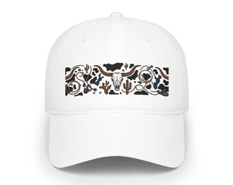 Cow Print Western Style - Cap