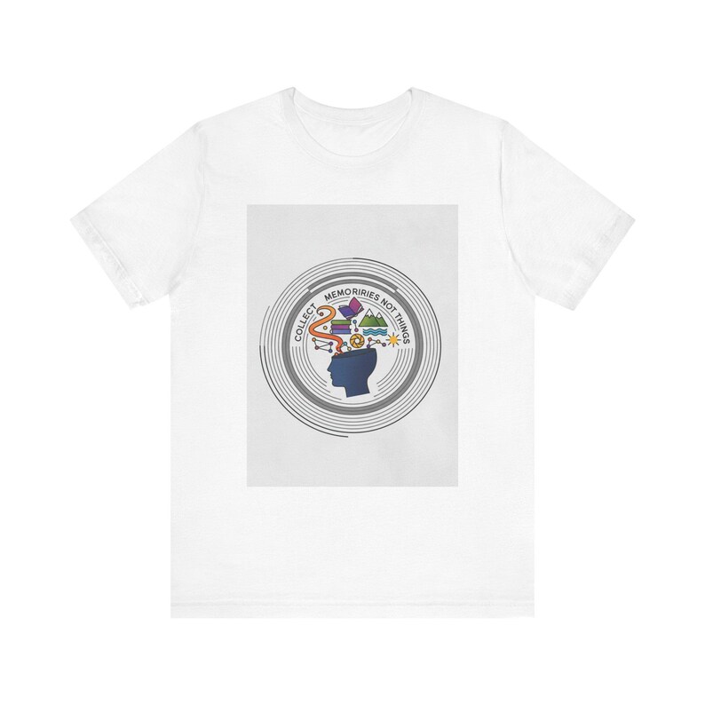 Collect Memories Not Things T-Shirt, Travel Shirt, Adventure Gift, Wanderlust Tee, Road Trip Souvenir bild 1