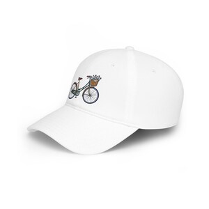 Vintage Bicycle With Basket - Cap image 2