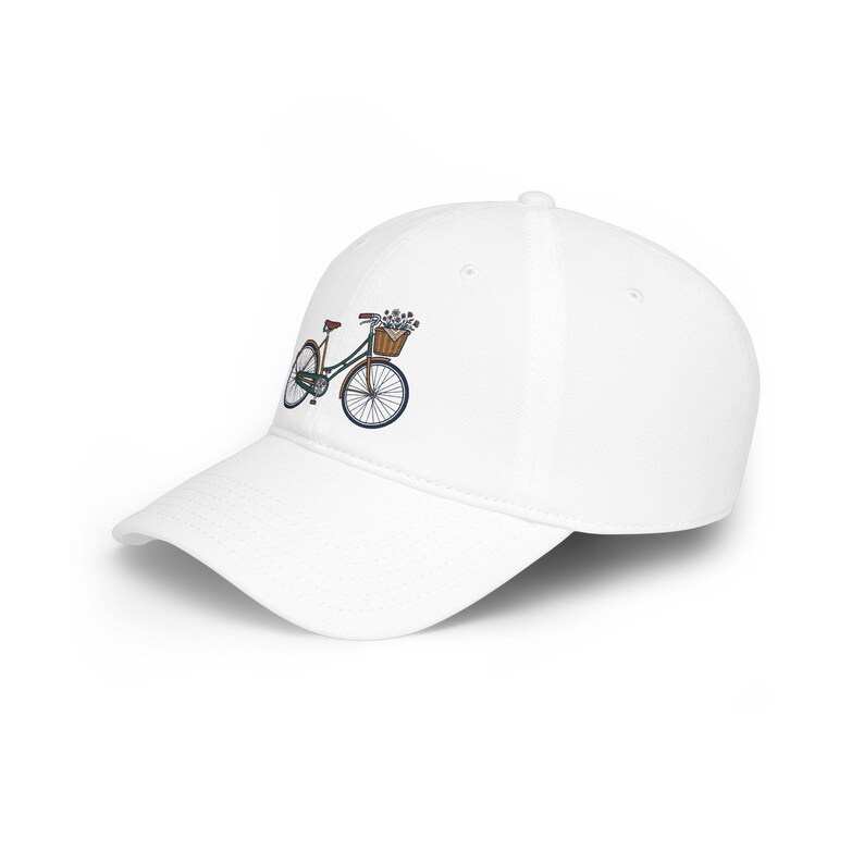 Vintage Bicycle With Basket - Cap image 2