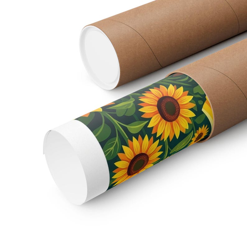 Sunflower Field Happiness - Poster imagem 3