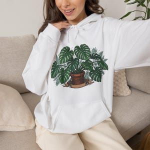 Proud Plant Parent Monstera - Hoodie zdjęcie 5