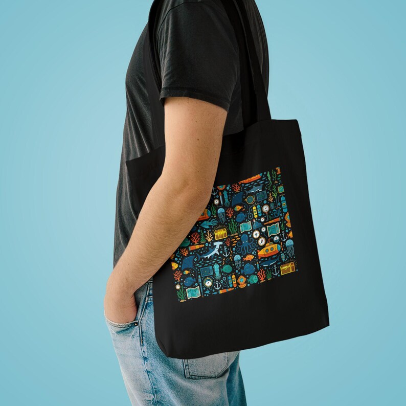 Deep Sea Submarine Adventure - Tote Bag immagine 3