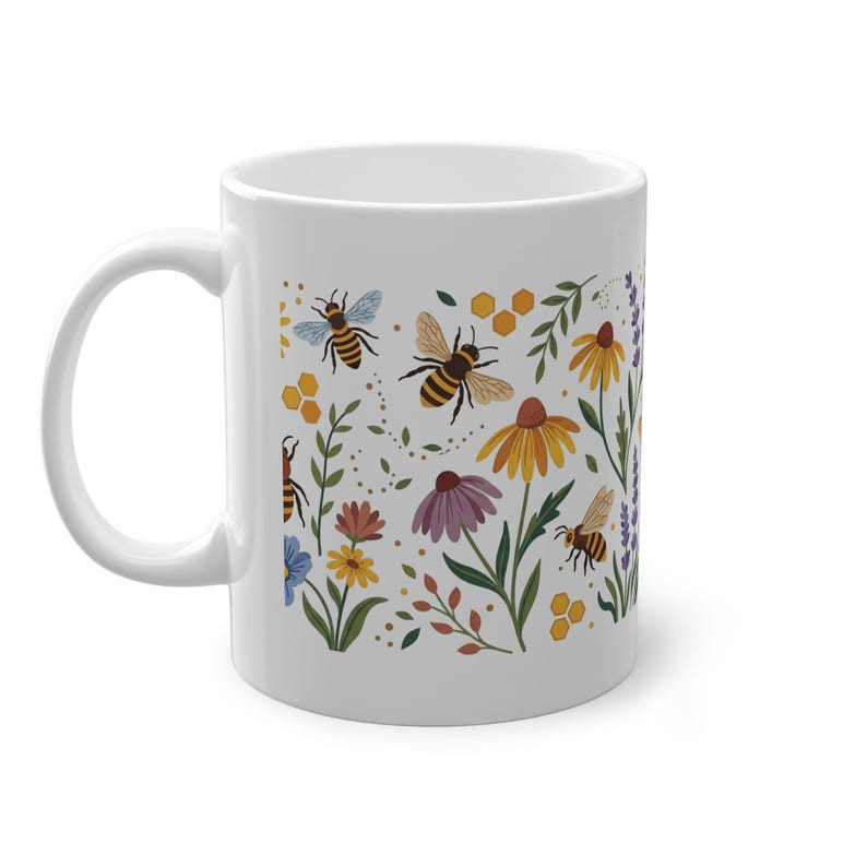 Bee Kind Save The Bees - Mug image 2