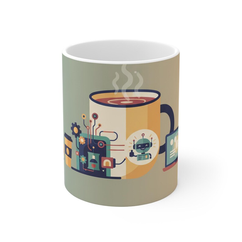 Funny It Works On My Machine Mug - Programmer Gift, Software Engineer Coffee Cup, Coding Humor, Developer Desk Decor image 1