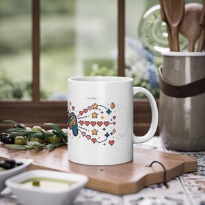 Gamer Controller Pixel Hearts - Mug Bild 4