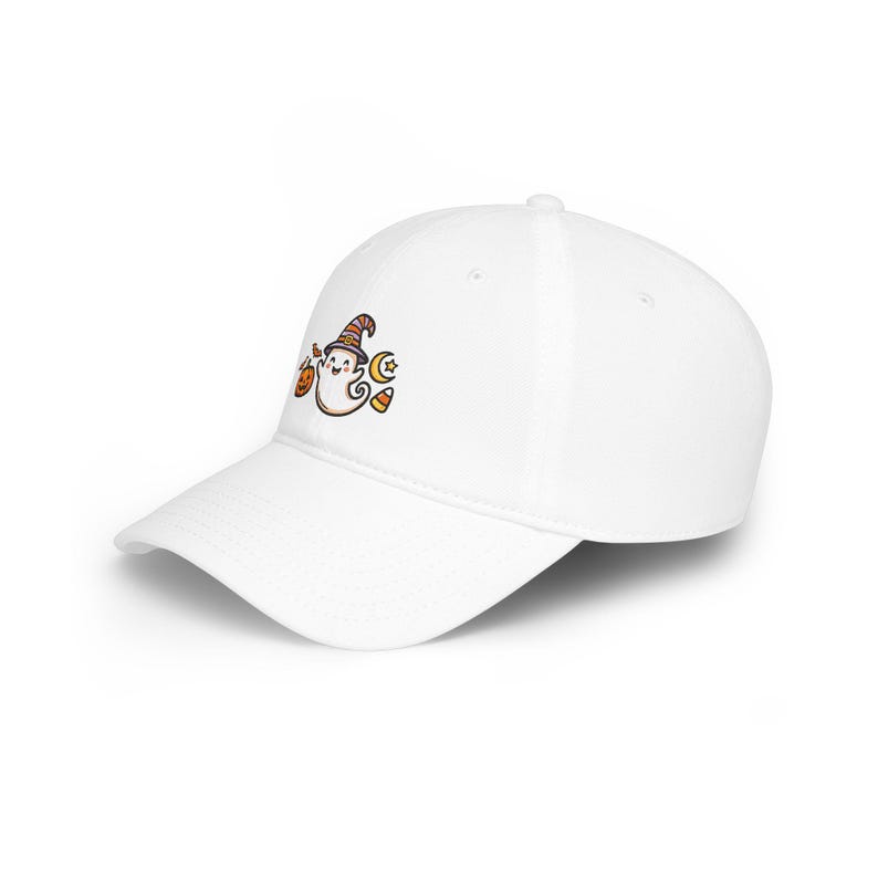 Cute Ghost Boo Halloween - Cap image 2