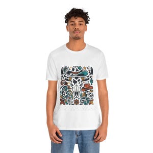 Cow Print Western Style - Tshirt immagine 6