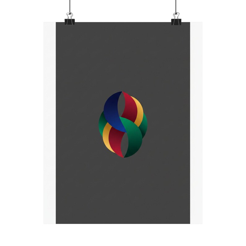Poster Minimaliste Less is More, Affiche Murale Moderne, Art Minimaliste Scandi, Déco Salon Zen bild 1