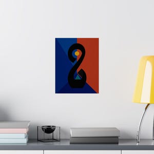 Minimalist Poster, Less is More Wall Art, Modern Minimalist Decor, Abstract Typography Print, Scandinavian Interior Desi image 8