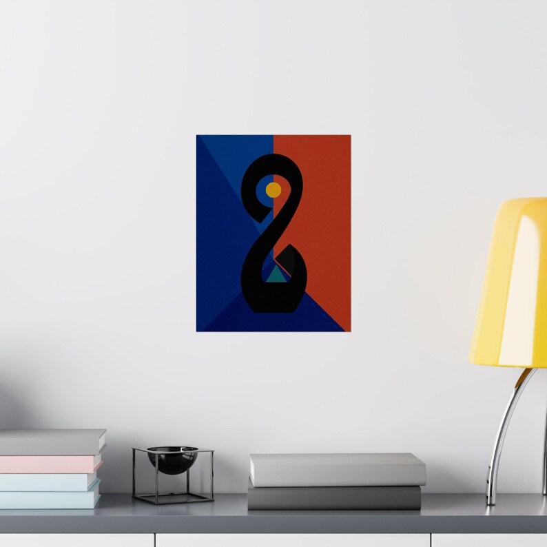 Minimalist Poster, Less is More Wall Art, Modern Minimalist Decor, Abstract Typography Print, Scandinavian Interior Desi image 8