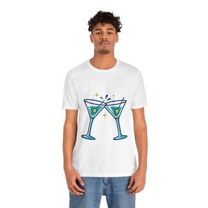 Martini Glass Cheers - Tshirt Bild 6