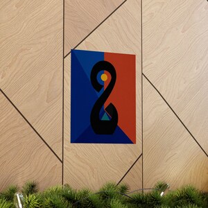 Minimalist Poster, Less is More Wall Art, Modern Minimalist Decor, Abstract Typography Print, Scandinavian Interior Desi image 5