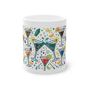 Martini Glass Cheers - Mug image 1