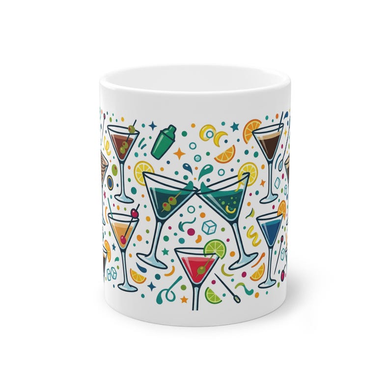 Martini Glass Cheers - Mug image 1
