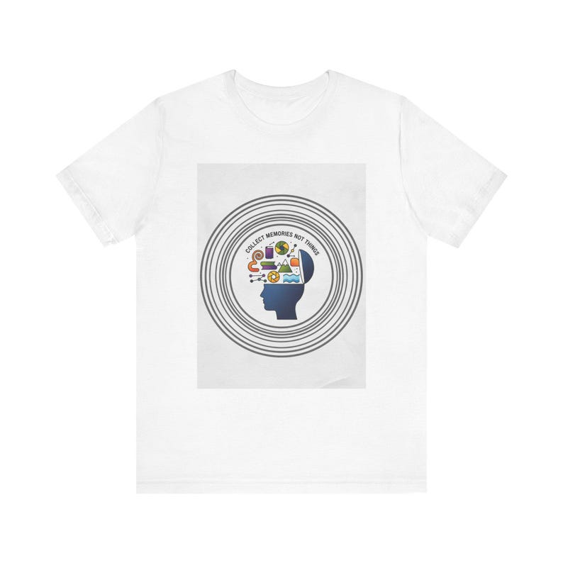 Collect Memories Not Things T-Shirt | Travel Adventure Gift Shirt image 1
