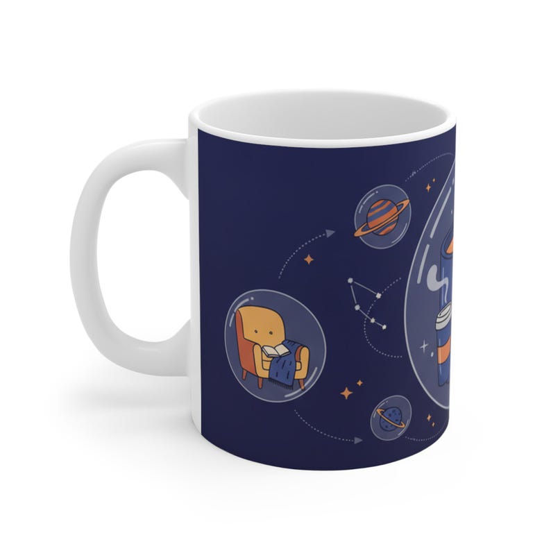 Socially Distanced Since Birth Mug, Funny Introvert Coffee Mug, Introvert Gift, Sarcastic Cup, Introverted Humor Gift bild 2