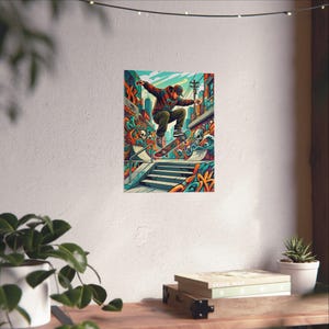 Skateboard Street Culture - Poster imagen 6