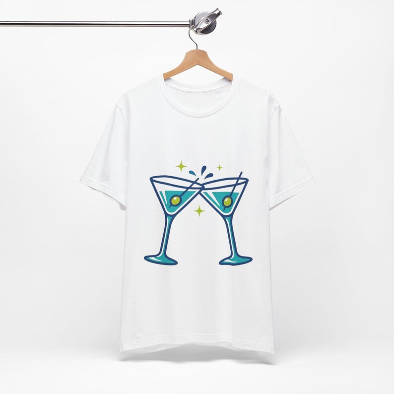 Martini Glass Cheers - Tshirt Bild 3