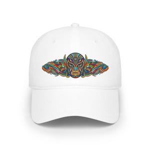 Mexican Luchador Mask Colorful - Cap image 1