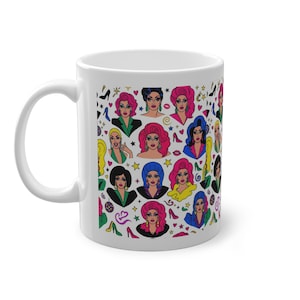 Drag Queen Fabulous Portrait - Mug Bild 2