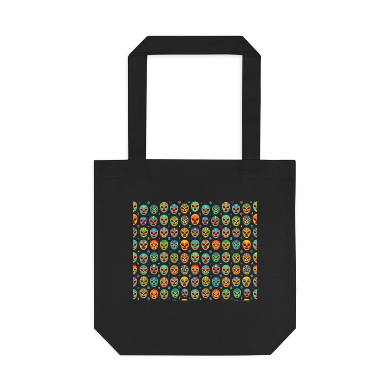 Mexican Luchador Mask Colorful - Tote Bag Bild 1
