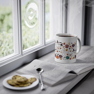 Cute Ghost Boo Halloween - Mug 画像 5
