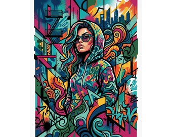 Graffiti Urban Street Art Mural - Poster