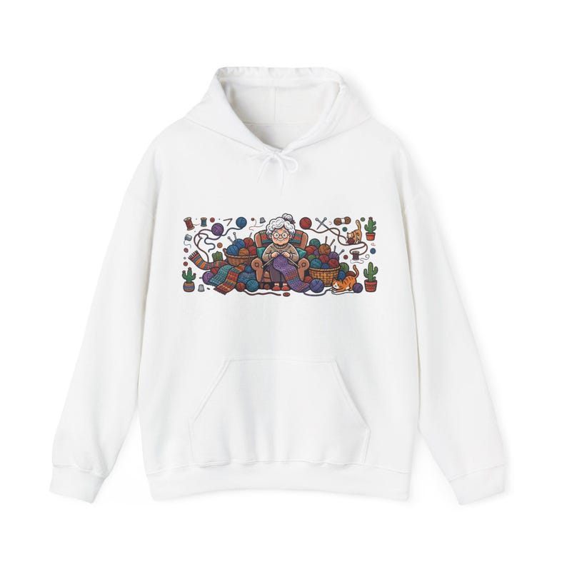 Knitting Yarn Grandma Life - Hoodie immagine 1