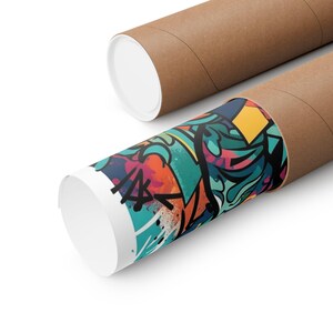 Graffiti Urban Street Art Mural - Poster image 3