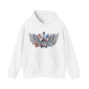 Electric Guitar Rock On - Hoodie zdjęcie 1