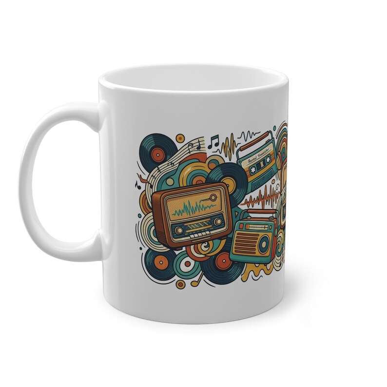 Retro Radio Music Memories - Mug image 2