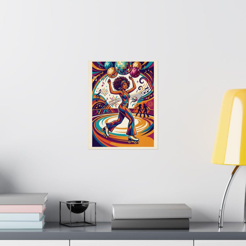 Roller Disco Retro Funk Party - Poster imagen 8