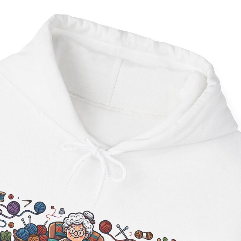Knitting Yarn Grandma Life - Hoodie immagine 3