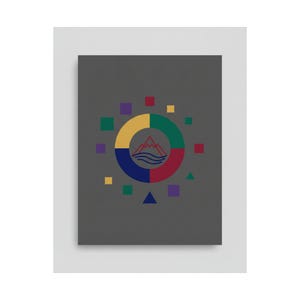 Minimalist Poster - Less is More Abstract Art, Modern Wall Decor, Simple Scandinavian Design, Boho Minimal Print zdjęcie 2