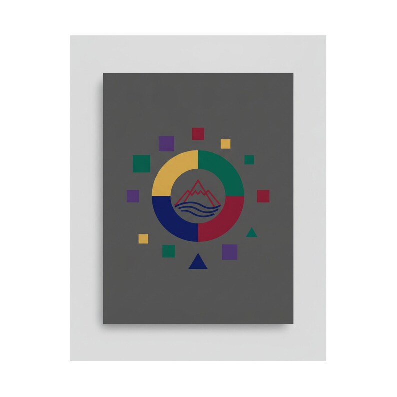 Minimalist Poster - Less is More Abstract Art, Modern Wall Decor, Simple Scandinavian Design, Boho Minimal Print zdjęcie 2