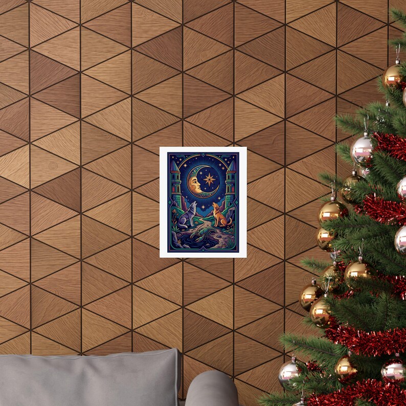 Tarot Card The Moon Mystical - Poster image 4