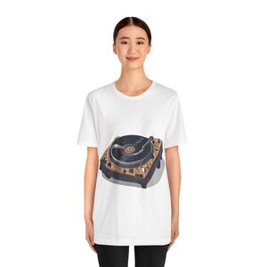 Vinyl Dj Turntable Studio - Tshirt image 4