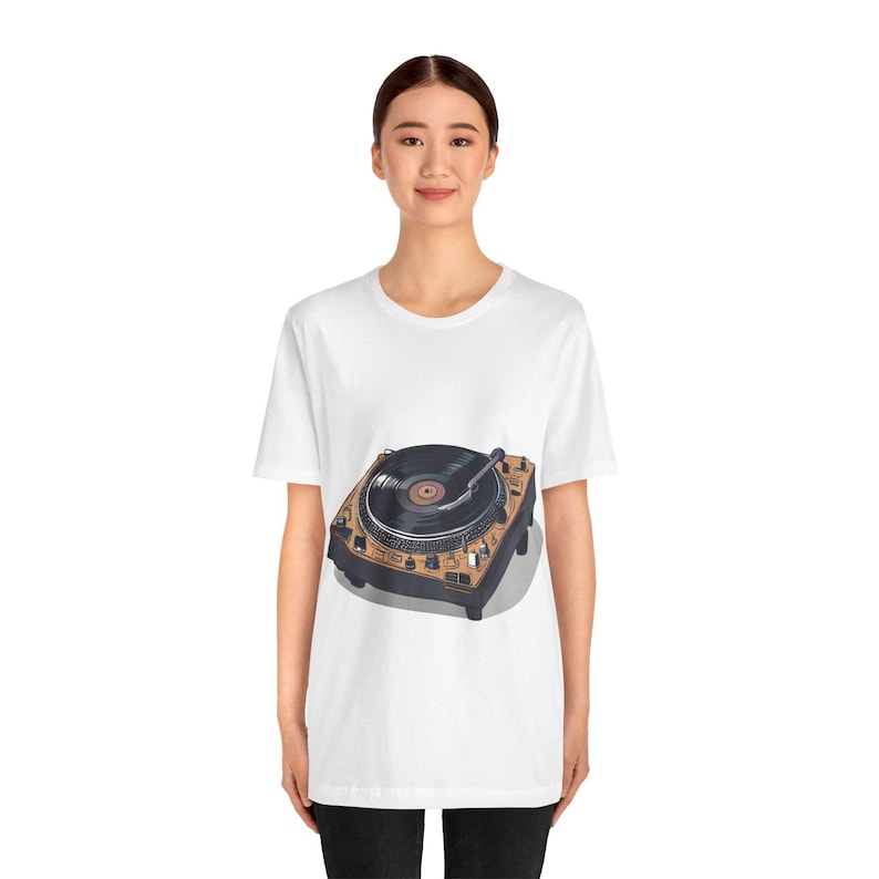 Vinyl Dj Turntable Studio - Tshirt image 4
