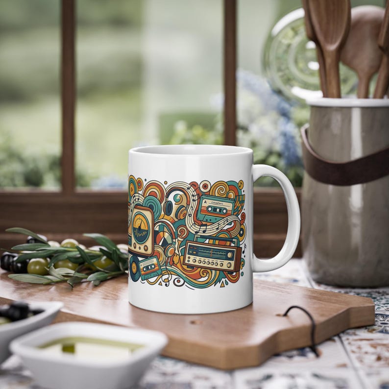 Retro Radio Music Memories - Mug image 4