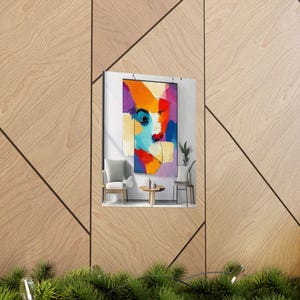 Minimalist Poster - Less Is More Abstract Art, Modern Wall Decor, Simple Typography Print, Scandi Style Gallery Wall image 5
