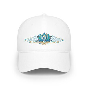 Zen Lotus Flower Mindfulness - Cap image 1