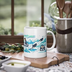 Penguin Arctic Cute - Mug image 4