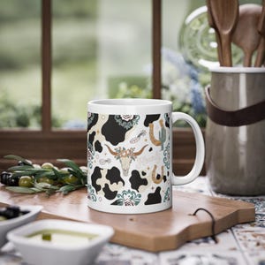 Cow Print Western Style - Mug imagem 4