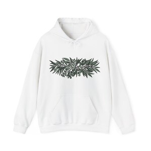 Botanical Eucalyptus Branch - Hoodie 画像 1