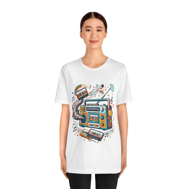 Retro Radio Music Memories - Tshirt image 5